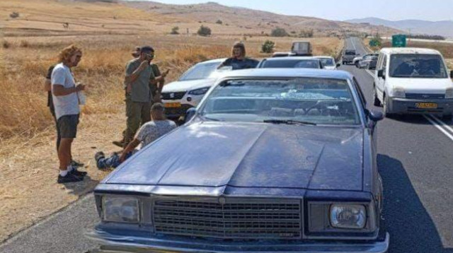 פיגוע בבקעת הירדן (צילום: שימוש לפי סעיף 27א')