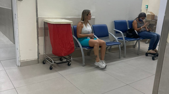 יובל מעתוק בבית חולים וולפסון (צילום: פרטי)