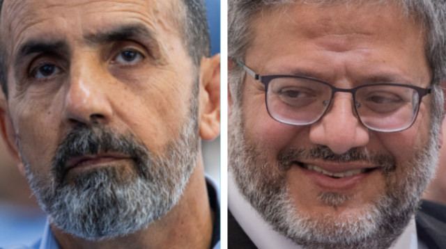 איתמר בן גביר, דני לוי  (צילום: יונתן זינדל פלאש 90,חיים גולדברג פלאש 90)