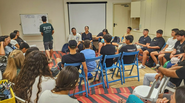 קייטנת מפונים (צילום: חוסן ילדינו)