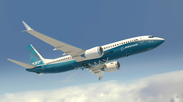 מטוס מדגם MAX737 BOEING (צילום: יח"צ בואינג)