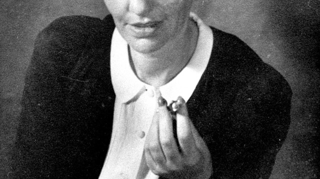 לאה גולדברג (צילום: דודו אלדן, לע"מ)