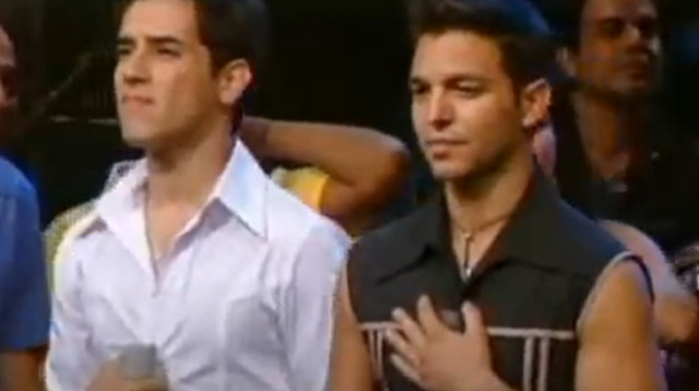 הראל מויאל , הראל סקעת. גמר כוכב נולד 2004 (צילום: צילום מסך)