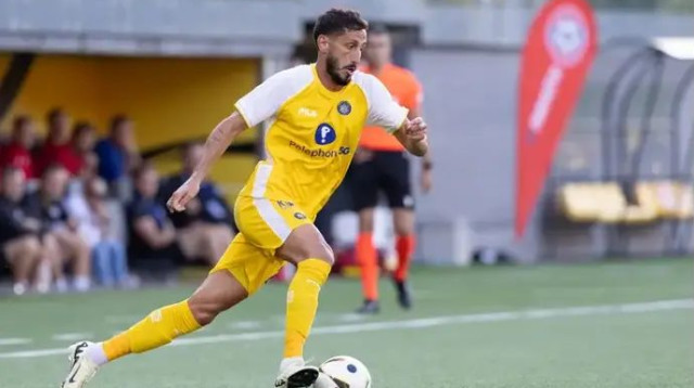 יחזקאל נכנס לעניינים (צילום: אתר רשמי, מכבי תל אביב בכדורגל)