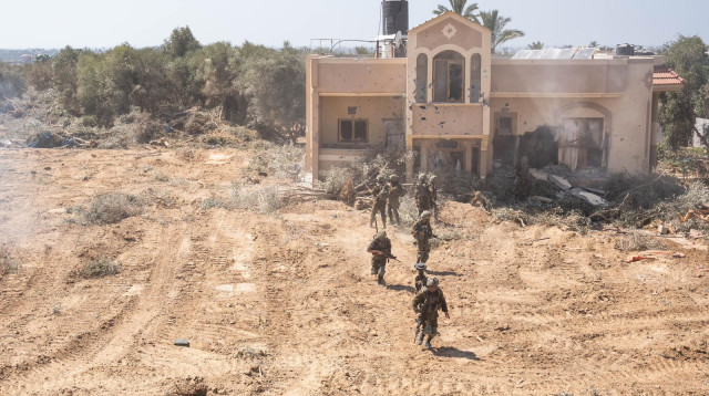 פעילות צה"ל ברצועת עזה (צילום: דובר צה"ל)