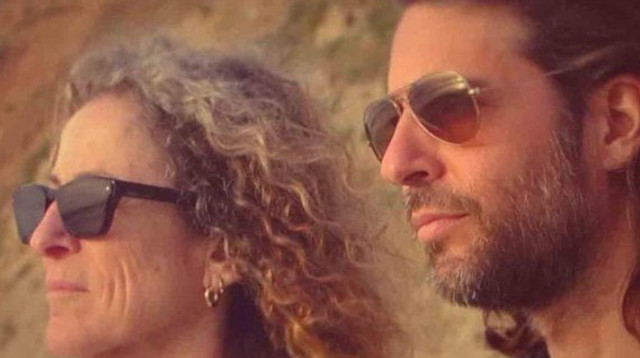 גבע אלון ויהודית רביץ (צילום: גלעד גלוקר)