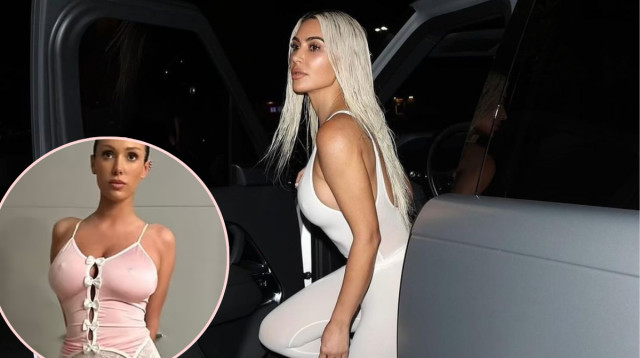 קים קרדשיאן, ביאנקה סנסורי (צילום: אינסטגרם)
