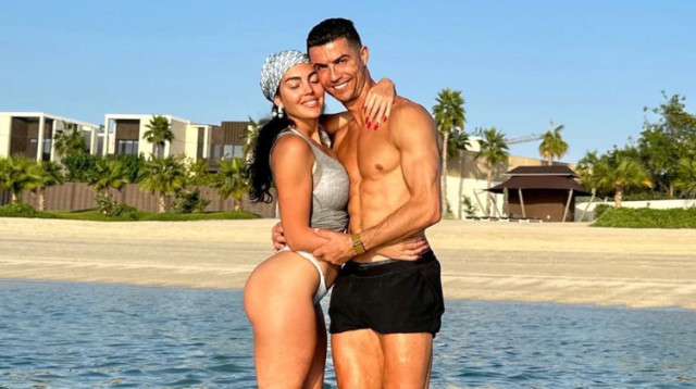 כריסטיאנו רונאלדו, ג'ורג'ינה רודריגס (צילום: אינסטגרם)