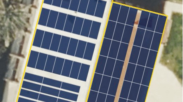 פאנלים סולאריים על גג בית פרטי (צילום: באדיבות אורגנוז)