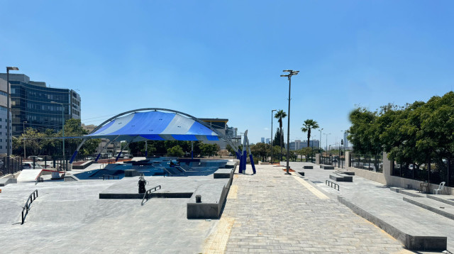 סקייטפארק (צילום: עיריית פתח תקווה)