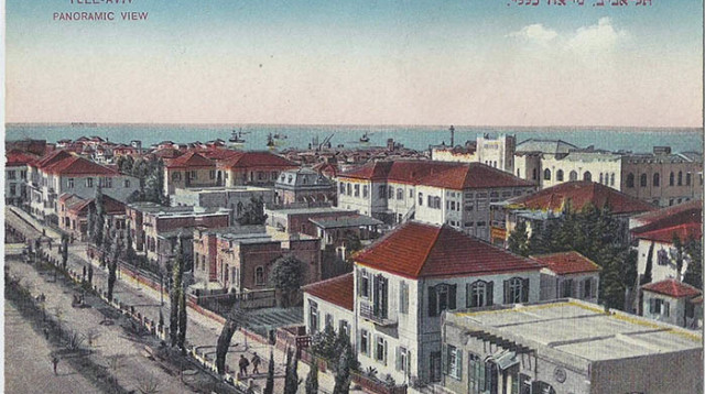 תל אביב, כונתה "עיר הפלאות של ארץ ישראל" (צילום: צילום מתוך הספר)