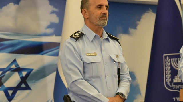 השבעת המפכ"ל ה-20 דני לוי (צילום: דוברות המשטרה)