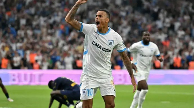 הספיק רק לנקודה. גרינווד (צילום: GettyImages, Miguel MEDINA / AFP)