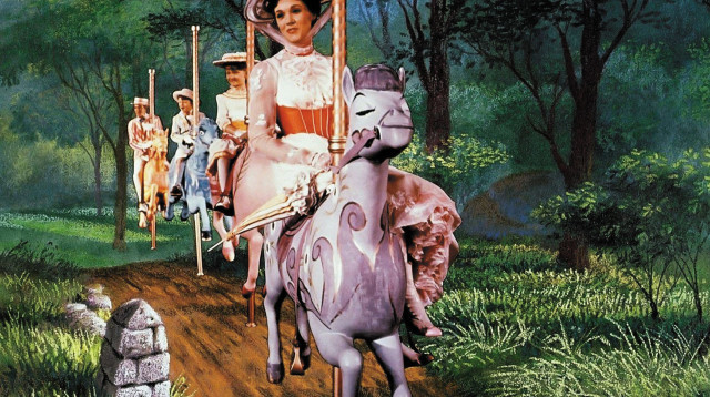 מרי פופינס, הסרט הראשון  (צילום: Bueno Vista Home Video)