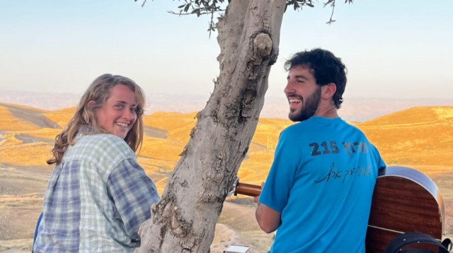 רום ואביגיל (צילום: יעל וובר)