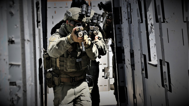 פעילות כוחות הימ"מ, אילוסטרציה (צילום: דוברות המשטרה)