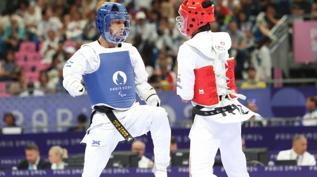 אסף יסעור, לוחם טקוואנדו פאראלימפי (צילום: הוועד האולימפי בישראל)