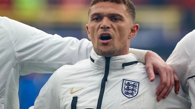 קירן טריפייר במדי נבחרת אנגליה (צילום: GettyImages, Inaki Esnaola)