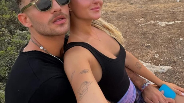 איתי רגב ובת זוגו (צילום: אינסטגרם)