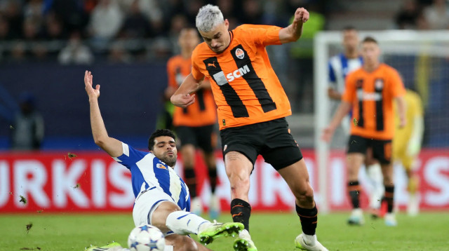 סתיו למקין, שחקן שחטאר דונייצק (צילום: רויטרס)