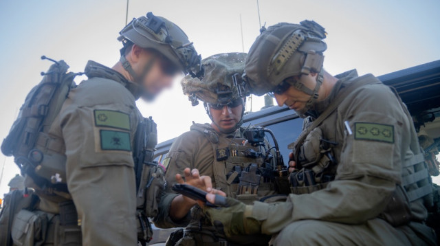 עוצבת ׳הגליל׳ (91)  (צילום: דובר צה"ל)