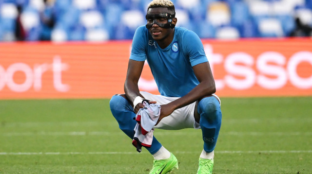 שחקן נאפולי, ויקטור אוסימן (צילום: GettyImages, Image Photo Agency)