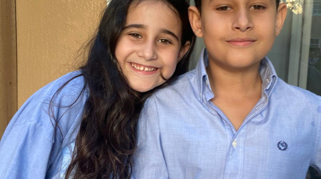 נהוראי וטליה קסיס (צילום: אלבום משפחתי)