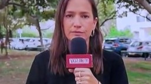 מיכל פעילן פורצת בבכי בשידור (צילום: רשתות חברתיות)