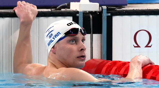 מארק מליאר שחיין ישראלי פראלימפי, פריז 2024 (צילום: רויטרס)