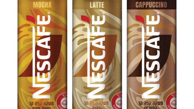 משקאות קפה קר של נסקפה (צילום: סטודיו אסם)