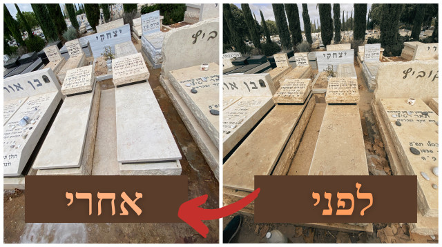 תחזוקת קברים (צילום: ממוריה תחזוקת קברים)