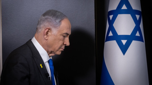 בנימין נתניהו (צילום: Chaim Goldberg/Flash90)