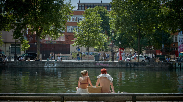 תעלת סן מרטן, פריז (צילום: Kiran Ridley/Getty Images)