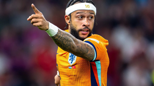 שחקן נבחרת הולנד, ממפיס דפאי (צילום: GettyImages, BSR Agency)