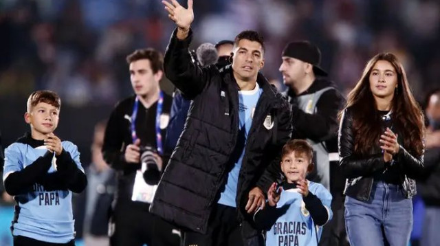 פרידה מאגדה. סוארס (צילום: רויטרס)