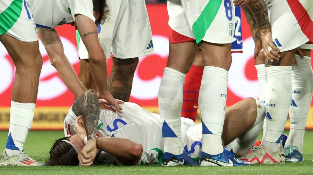 שחקן נבחרת איטליה ריקרדו קלאפיורי (צילום: GettyImages, FRANCK FIFE/AFP)