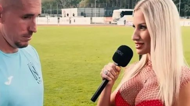 טניה ביסטרוניובה מראיינת שחקן של אוסטי נד לבם (צילום: צילום מסך, אינסטגרם, אוסטי נד לבם)