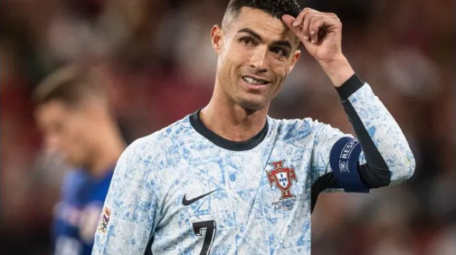 עשה את זה. כריסטיאנו רונאלדו (צילום: GettyImages, PATRICIA DE MELO MOREIRA/AFP)