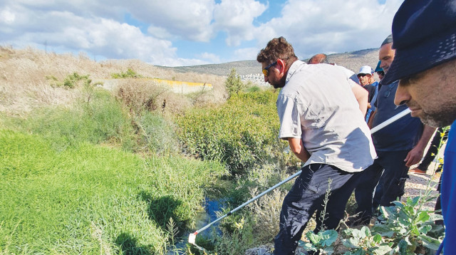 הסיירת למיגור הקדחת (צילום: איתי לחמי, רשות הטבע והגנים)