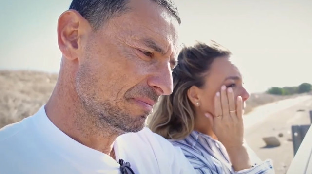 יעל בר זוהר וגיא זוארץ (צילום: צילום מסך HOT)