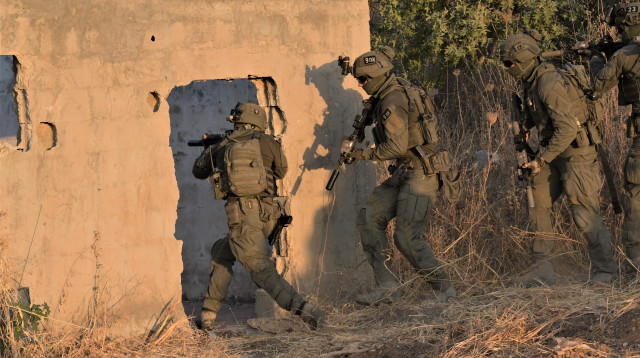 לוחמי הימ"מ והשב"כ עצרו מבוקש שמעורב בפיצוץ רכב תופת (צילום: דובר צה"ל)