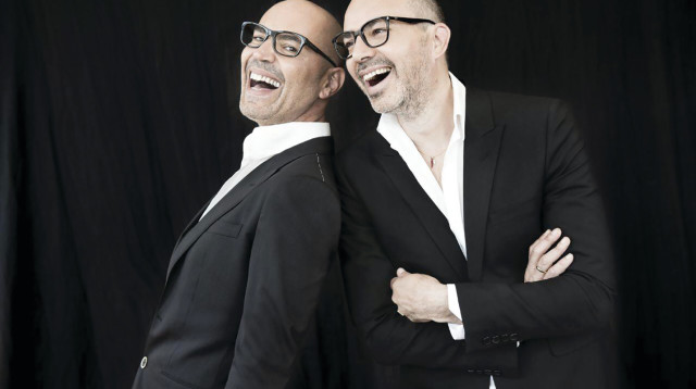 גדי אלימלך, ויוי בלאיש (צילום: עידו לביא)