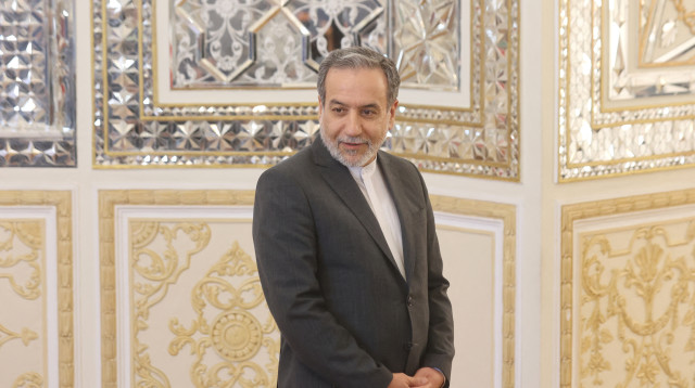 שר החוץ האיראני עבאס עראקצ'י (צילום: Majid Asgaripour/WANA (West Asia News Agency) via REUTERS)