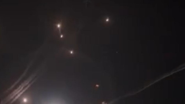 יירוטים מעל שמי הצפון (צילום: רשתות חברתיות, שימוש לפי סעיף 27 א')