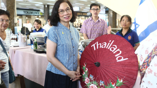 פנבה צ'נדרמיה, שגרירת תאילנד בישראל (צילום: אסף לב)