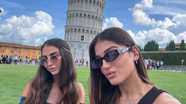 יובל ומלי בפירנצה (צילום: באדיבות המצולמות)