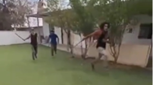 פעילי ימין קיצוני תוקפים מורים ותלמידים בבית הספר הבדואי "כעבנה" שליד יריחו (צילום: רשתות חברתיות, שימוש לפי סעיף 27 א')