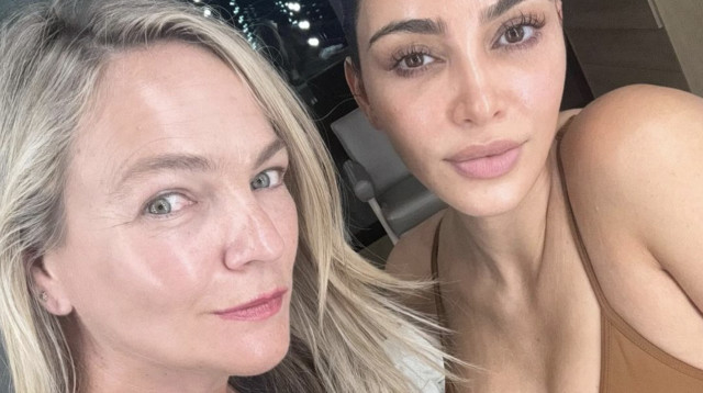 קים קרדשיאן וקרן בר טוב (צילום: אינסטגרם)