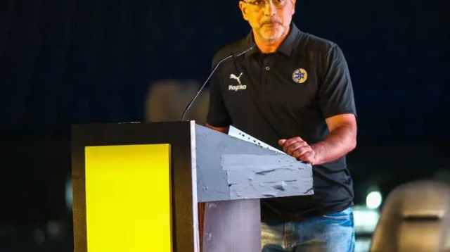 מלכתחילה הוחלט להשאיר מקום לתיקון. אבל התיקון לא בא. המנהל המקצועי אבי אבן (צילום: דני מרון)