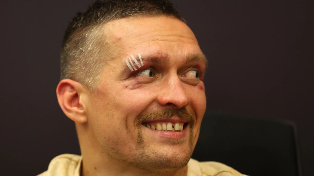 המתאגרף האוקראיני אולכסנדר אוסיק (צילום: GettyImages)